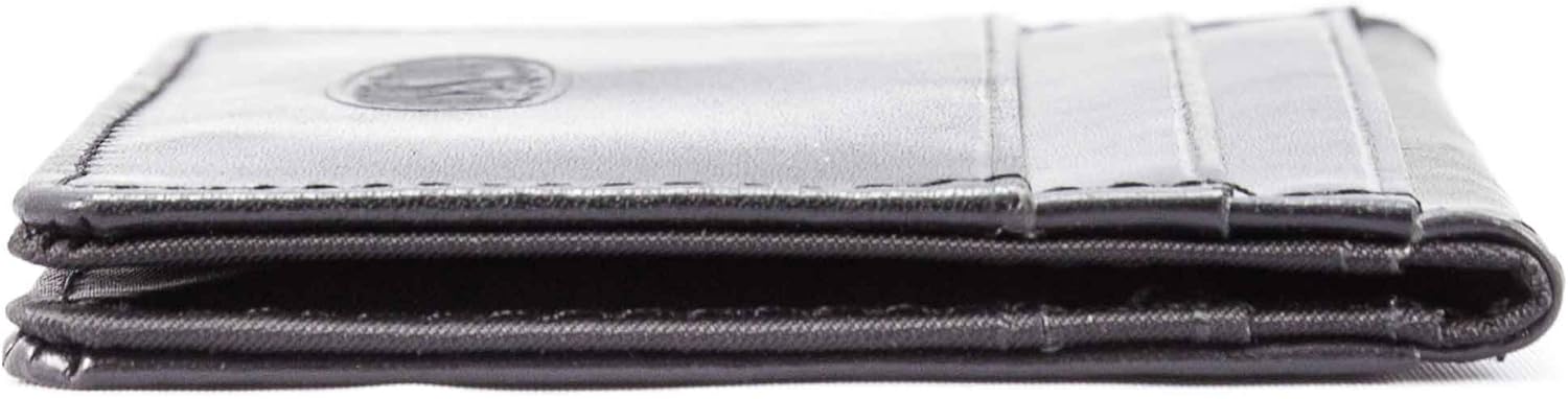 Big Skinny New Yorker Leather ID Slim Wallet, Holds Up to 24 Cards - Image 5