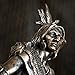 Pacific Giftware Native American Hunter Warrior Resin Figurine Bronze Accent Indian Fighter Statue Detailed Decor Piece Symbolizing Heritage and Strength for Home or Office Display 12 Inches