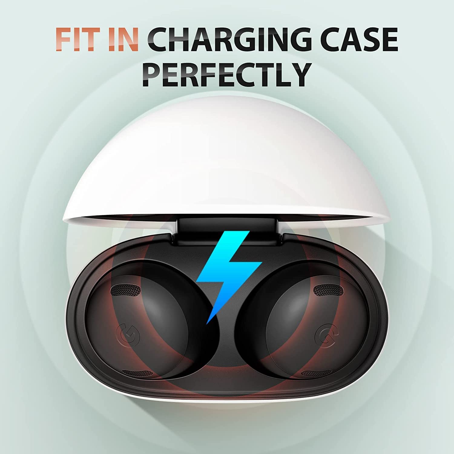 Coppia Di Ali Per Google Pixel Buds Pro - Stampate In 3D In - Foto 4