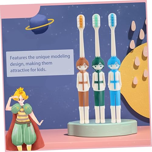 Miniatura 8 de Beaupretty Cepillo de dientes de viaje Cepillos de para niños Cepillo de dientes suave Mini cepillo de dientes portátil Cepillos de dientes