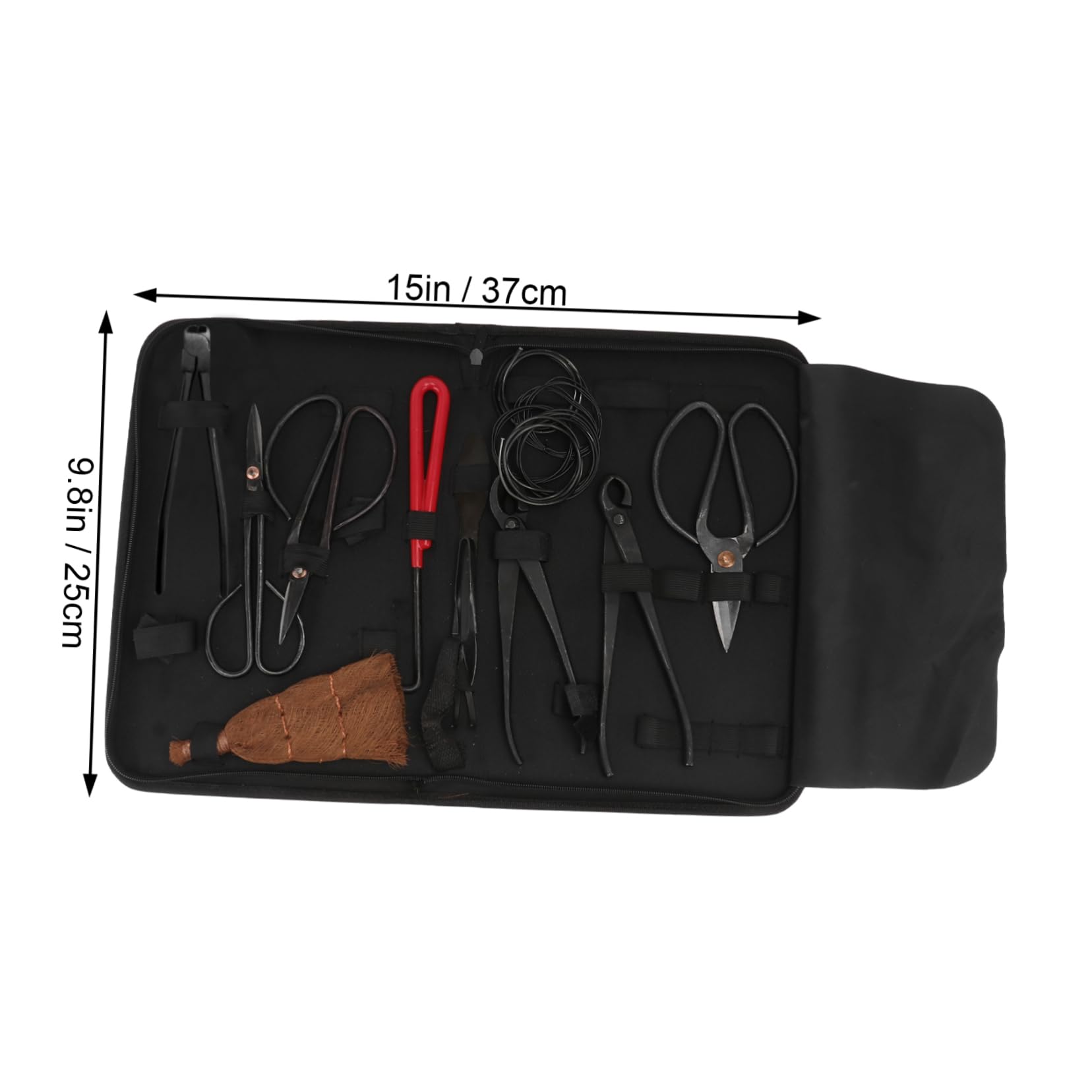 BESTonZON Professionelles Gartenscheren Satz Für Gartenarbeit Und Bonsai Mit Langlebigen Kohlenstoffstahlwerkzeugen Scharfem Trimmer Und Aufbewahrungstasche Für Präzises Schneiden