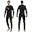 Lemorecn Wetsuit Men 3mm Front Zip Full Wetsuits Black (3040blackM)