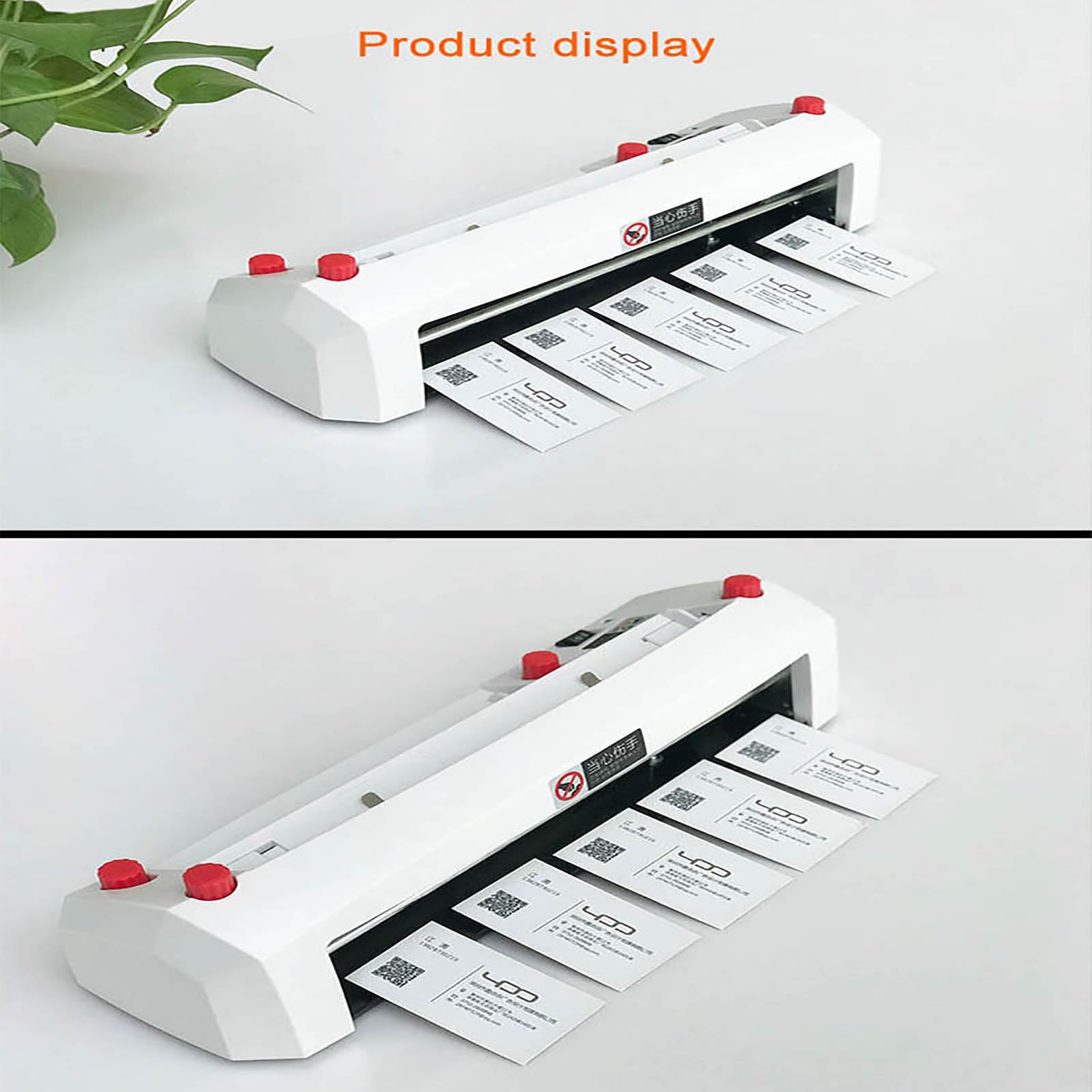 Taglierina industriale per carte con 9 set di lame, regolazione della piastra di posizionamento da 1 a 18 mm, induzione automatica, design avanti/indietro, velocità di taglio 50 giri/min per le scuole