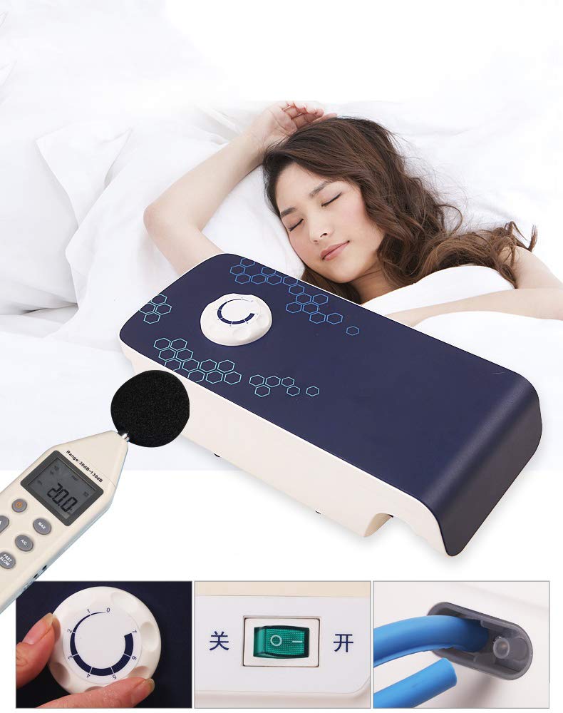 GHzzY Sistema de colchón y Bomba de presión alterna con Recubrimiento de Burbuja - Colchón Inflable de Aire para protección contra úlceras por presión y úlceras por presión