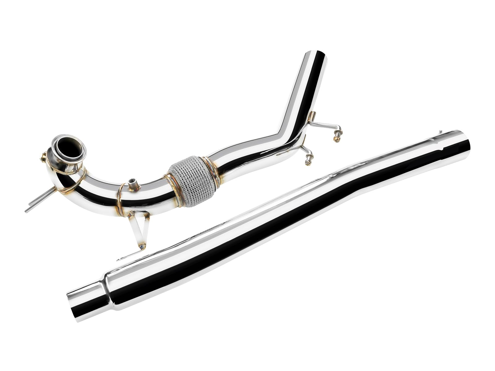 fmic.eu PERFORMANCE Downpipe do VOLKSWAGEN Golf VI 1.6 2.0 TDI CR 2009-2013 sportowy układ wydechowy wydech nierdzewny