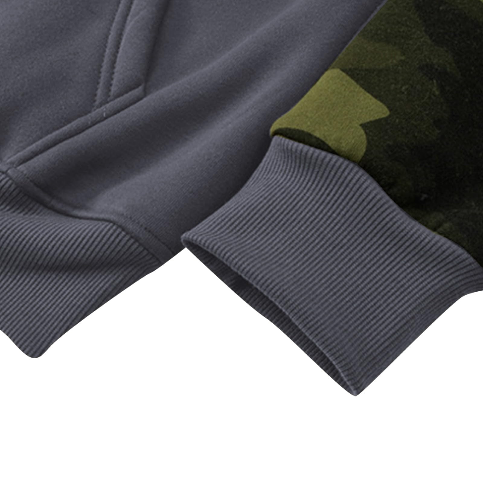 Bluza z kapturem męska zimowa podszewka z kapturem ciepły kamuflaż z zamkiem błyskawicznym bluza sportowa na świeżym powietrzu bluza wygodna odzież świąteczna sweter