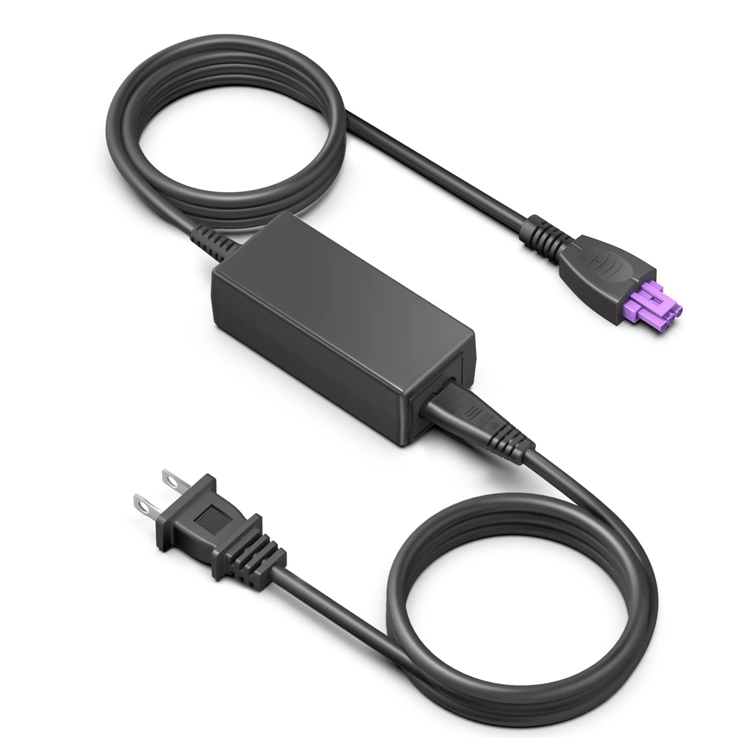 22V 455mA AC Adapter for HP Deskjet Printers – Replacement Power Supply Cord Compatible with 0957-2403, 0957-2385, HP Deskjet 1010/1510/2540 Series (Not for PSC 1510)-image-4