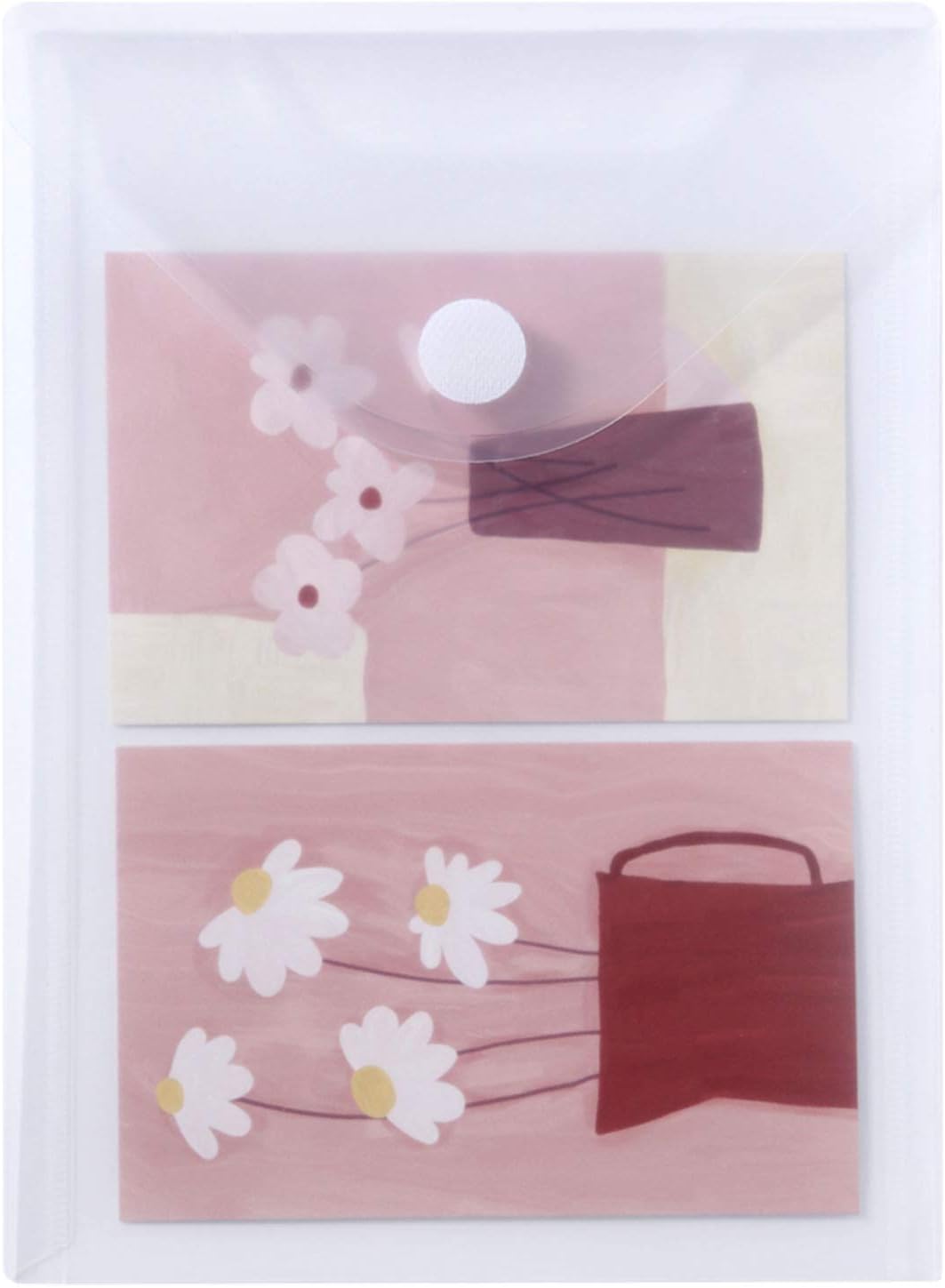 12 Pack Large Clear Die & Stamp Storage Bag Transparent Plastic Folders for Cutting Dies Stencil Embossing Crafts for DIY Scrapbooking Paper Card Craft Organizer Holder - Image 4