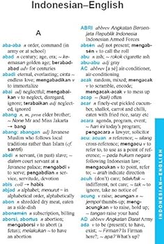 Tuttle Concise Indonesian Dictionary Indonesian English English Indonesian Kramer Sr A L N Koen Willie Davidsen Katherine Amazon Sg Books