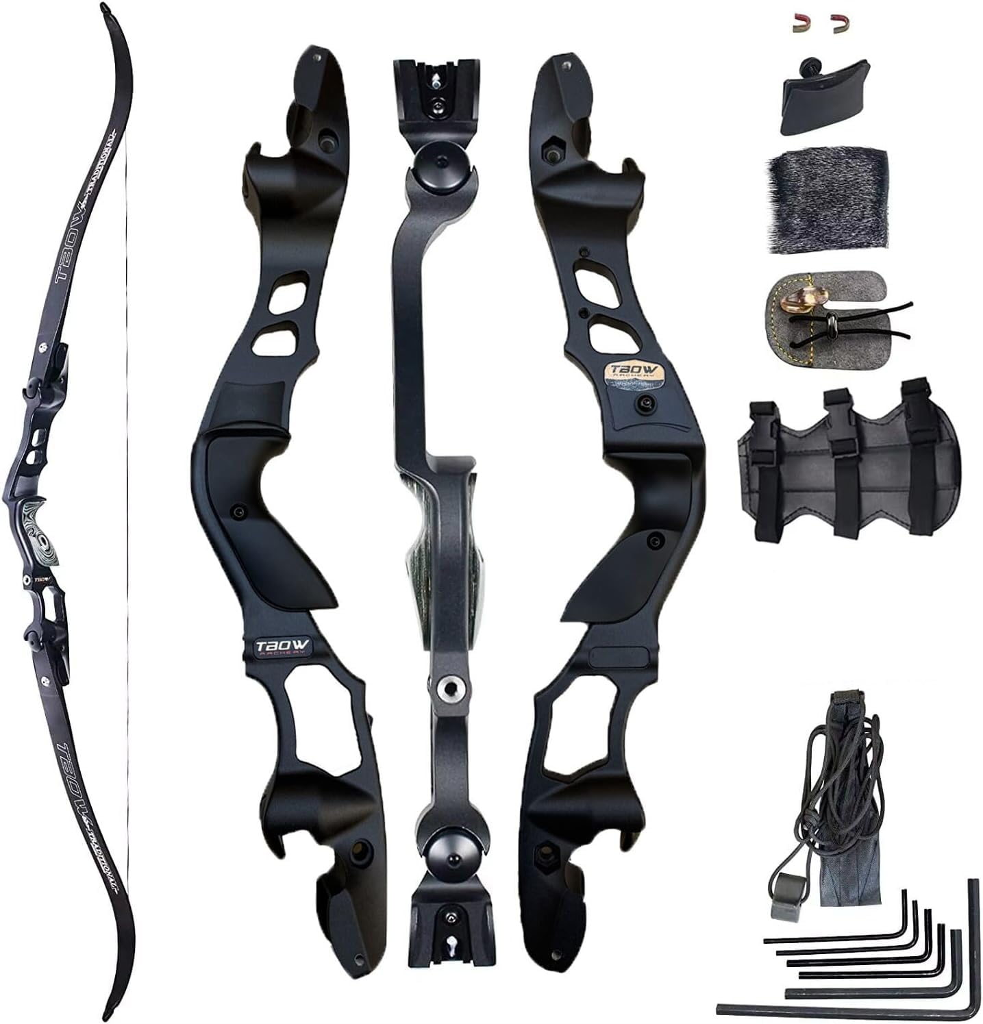 62” ILF Recurve Bow with Gordon Limbs 30-60Lbs for Adult Archery Competition Athletic Right Hand