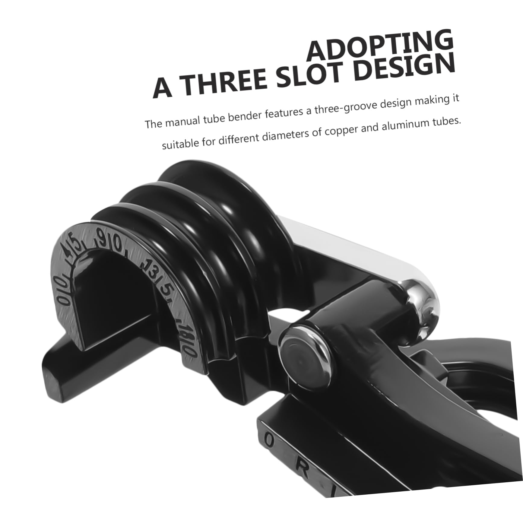 LALAFINA Electric Wire Bending Tool Tubing Bender Carbon Steel Conduit Bender 6mm-10mm Tube Bevelling Machine