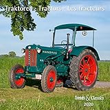  Traktoren Tractors 2020 - Broschürenkalender - Wandkalender - mit Schulferientabelle und Jahresübersicht 2020 - Format 30 x 30 cm