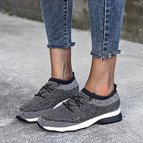 Mesh sneakers voor dames, platte schoenen, casual, ademend, casual, sportschoenen, ademende schoenen, outdoor, zomer… - Image 3