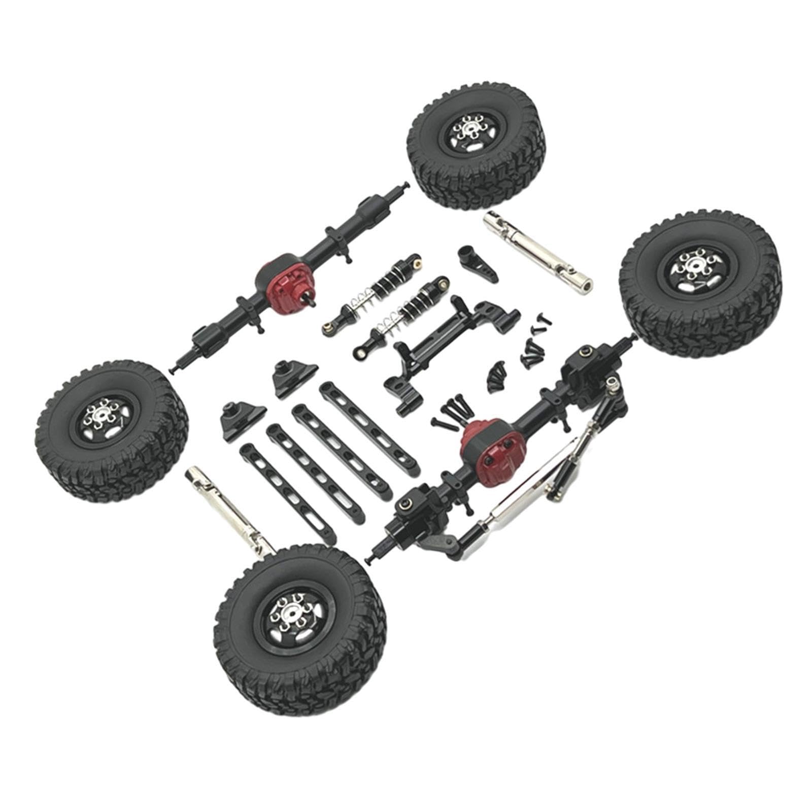 Il set di parti in metallo e alluminio Pillars 1/12 migliora le prestazioni dei kit di accessori di ricambio modificati in lega per auto RC. Set di