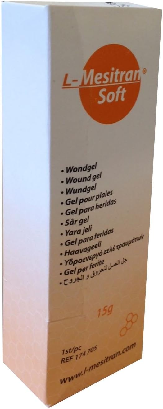 L-Mesitran Soft Hydroactive Antibacterial Wound Gel 15g
