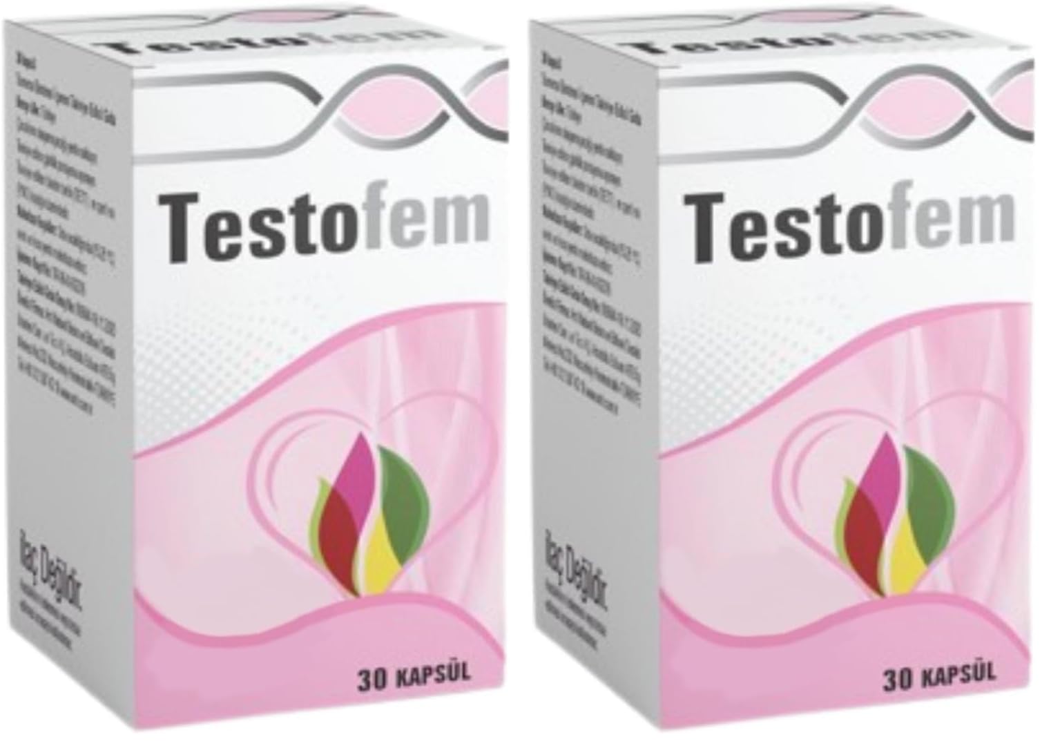 Anti Testofem Gida Takviyesi 30 Kapsül (2 paketi)