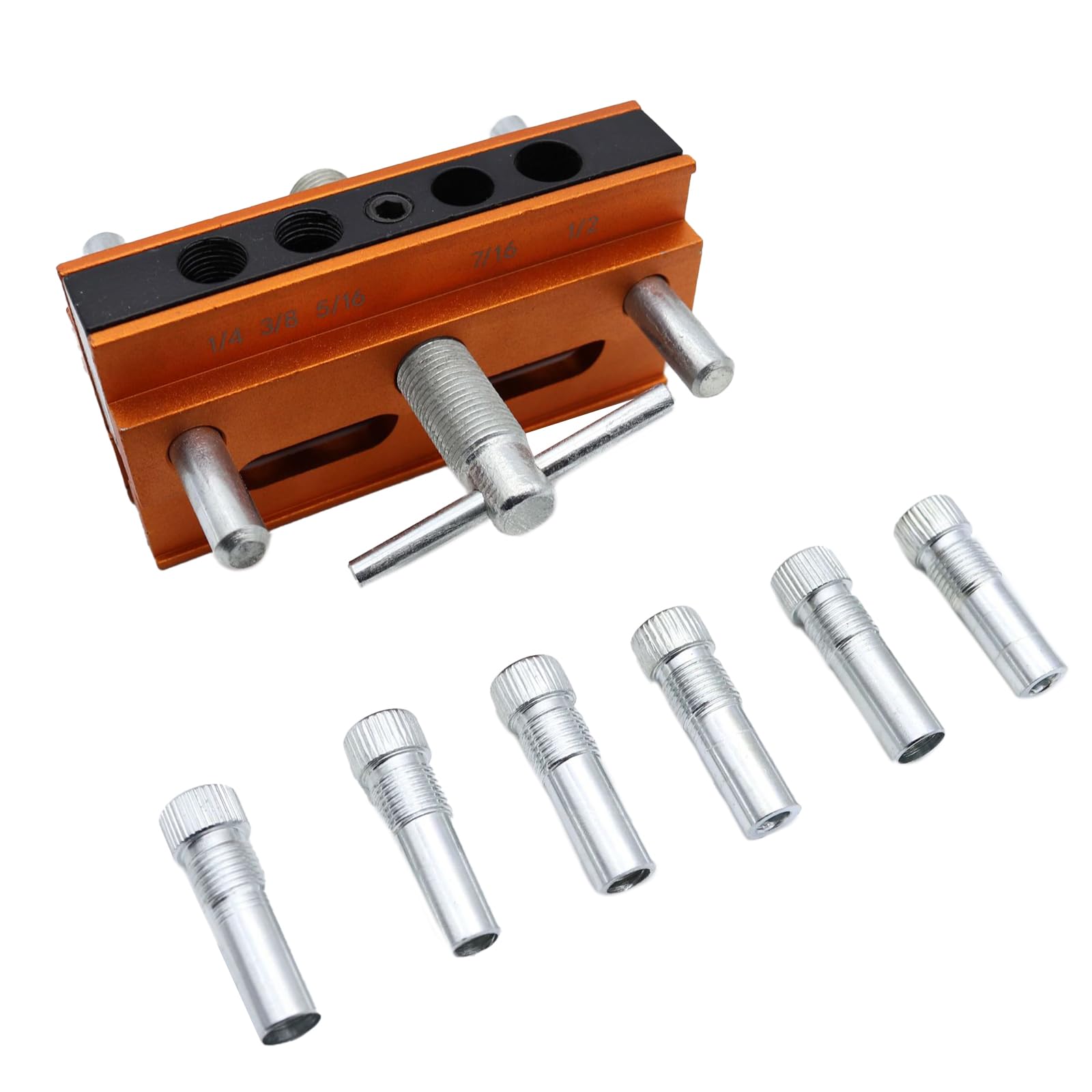 Professional Centering Dowelling Jig Wood Dowel Hole Drilling Guide Woodworking Positioner Locator Woodworking