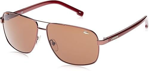 Lacoste Lentes de sol rectangulares L162s para hombre
