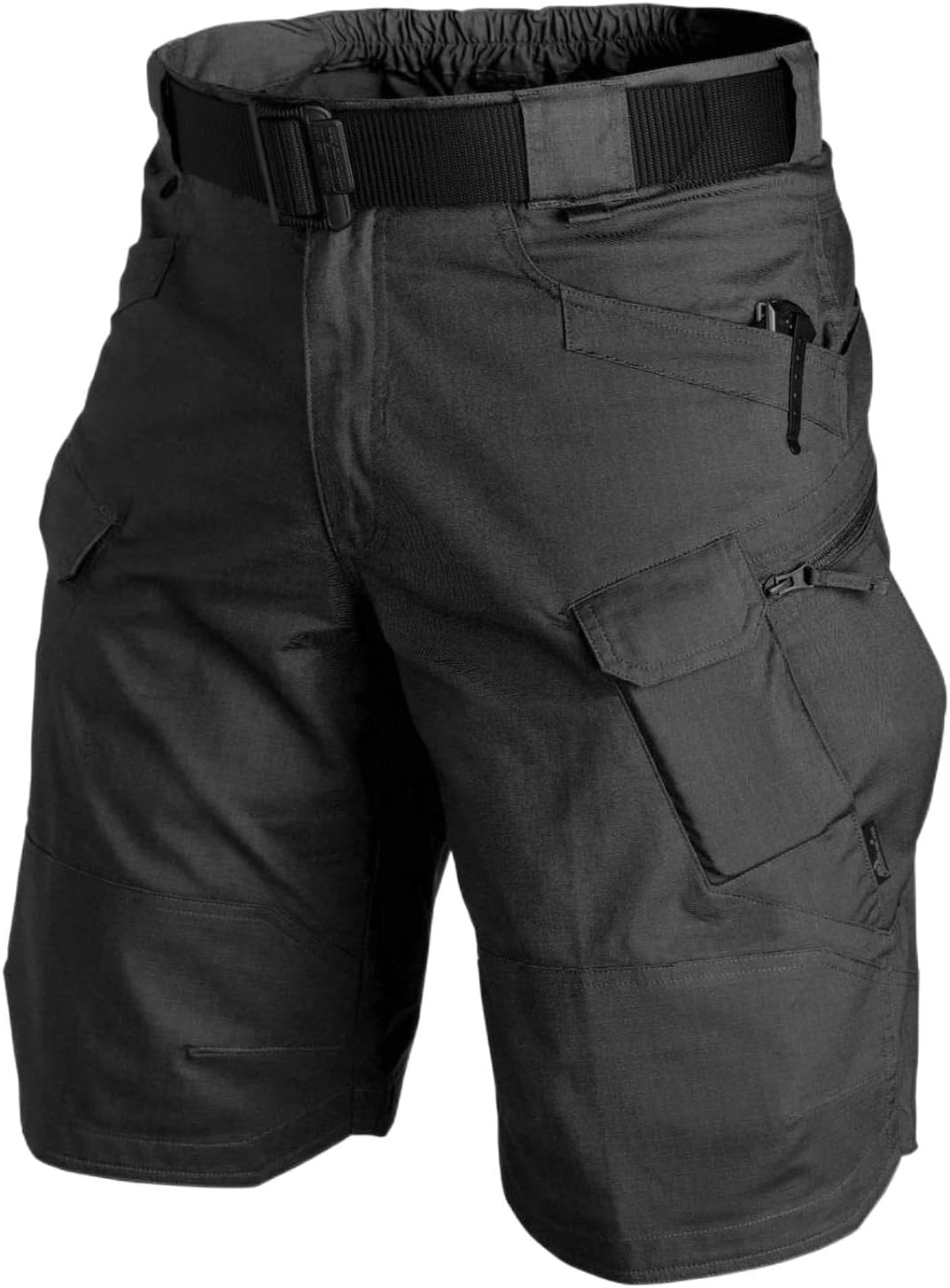 Men’s Sweat Wicking Shorts Casual Cargo Shorts with Belt Loops
