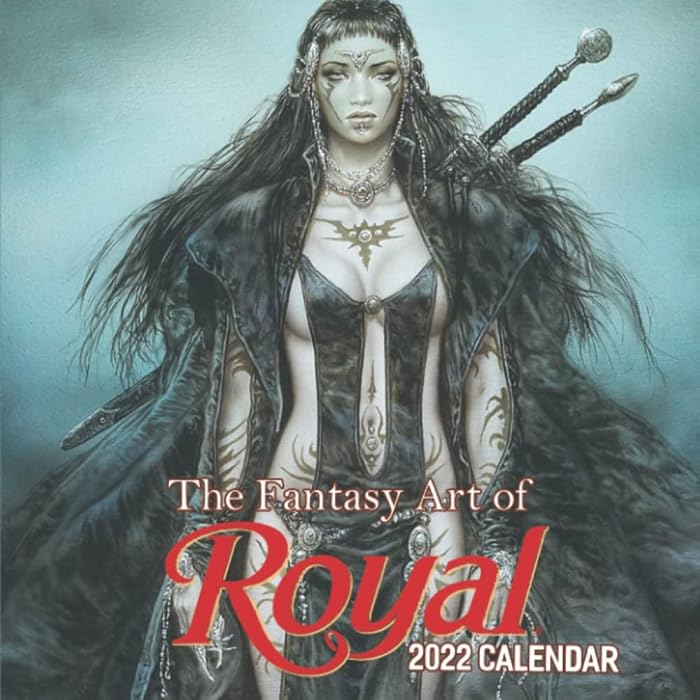 Buy The Fantasy Art of Royo 2022 Calendar January 2022 December 2022
