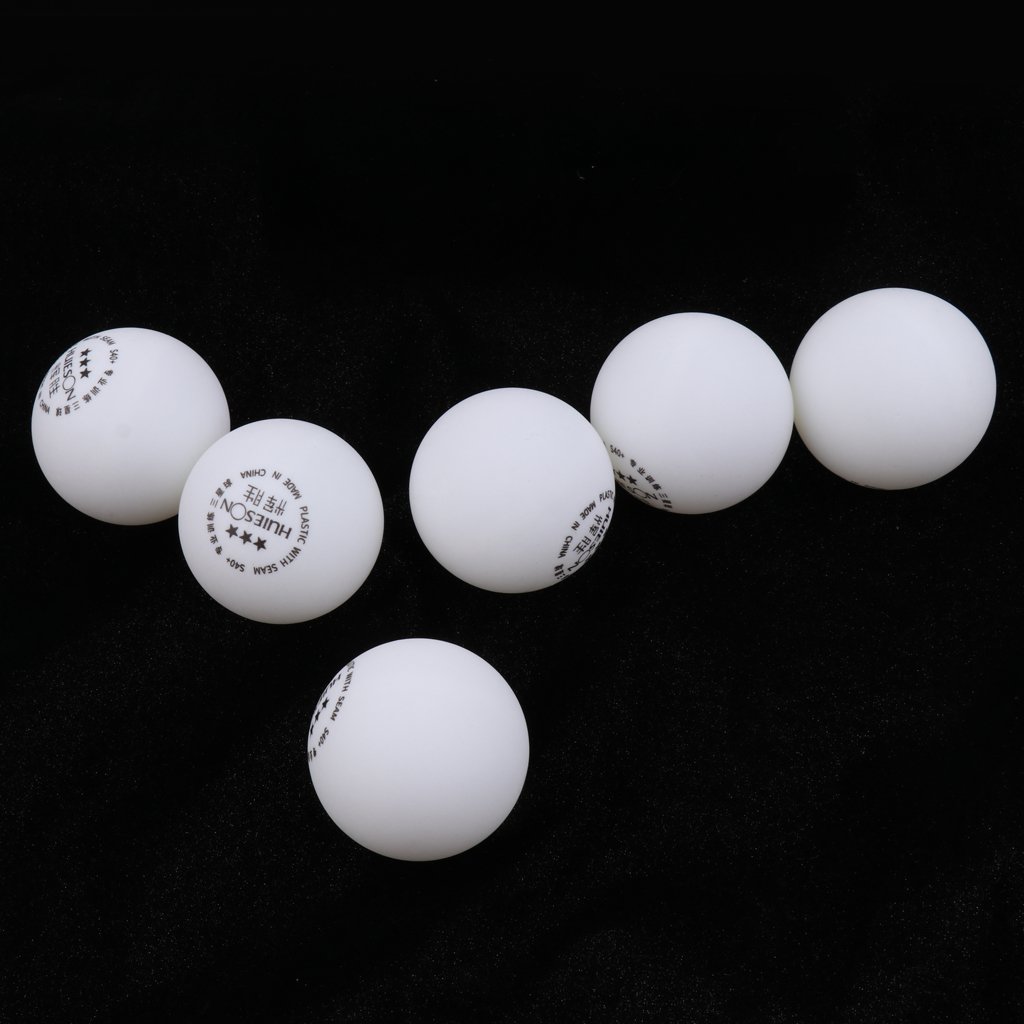 6 Palle da ping pong a 3 stelle da 40+mm per allenamento avanzato/competizione