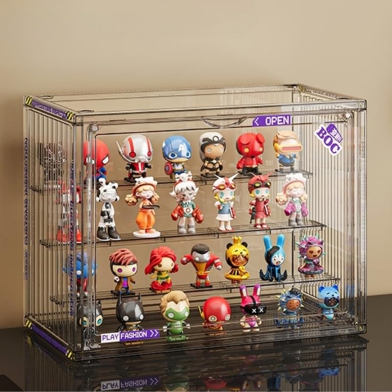 Amazon.com: Clear Display Case for Figures, Adjustable Display Box