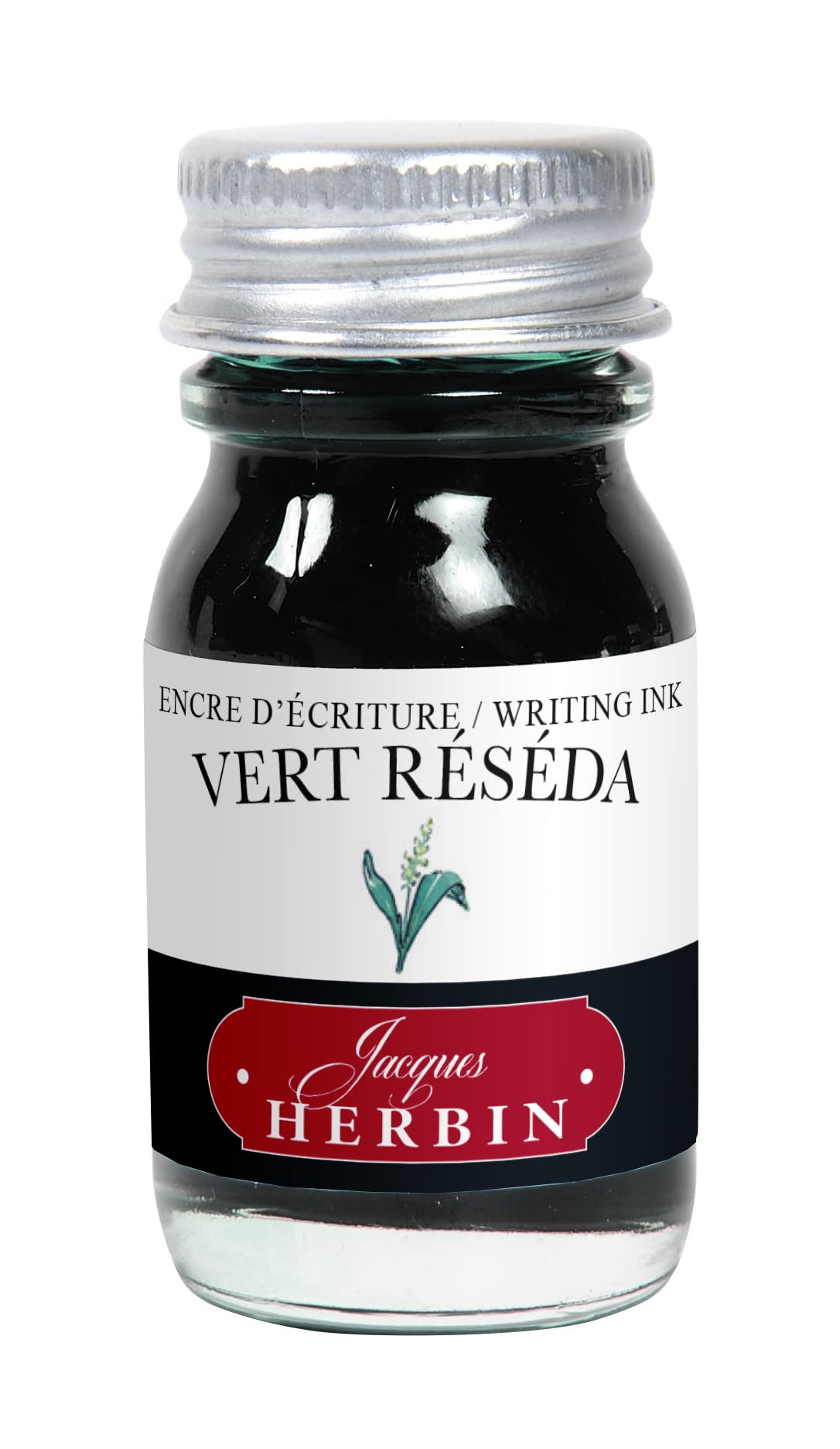 Herbin Bottled Fountain Pen Ink, 10ml - Reseda Green