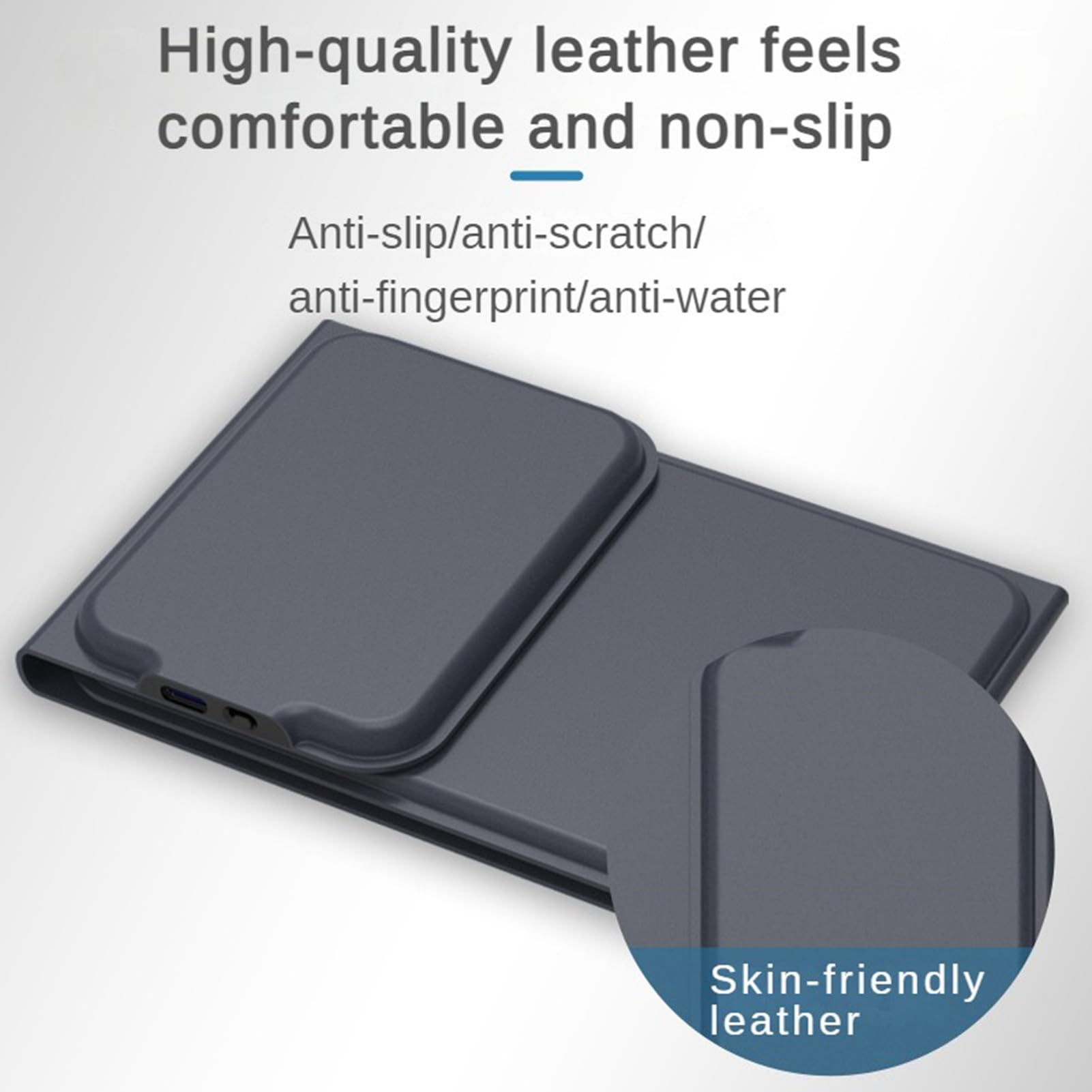Jectse Tastiera Portatile Pieghevole con Touchpad Touch, Tastiera da Viaggio 5.0 per Tablet PC Portatile, con Tasti di Dimensioni Standard e Trackpad Ampio, per IOS per per Wins