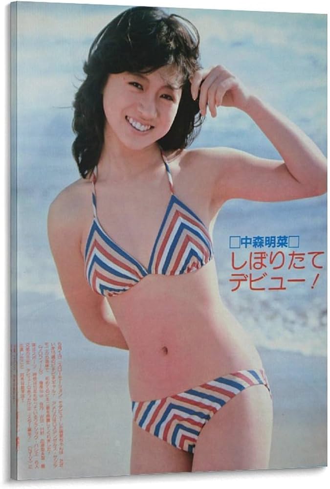 中森明菜 ポスター 水着 ほぼ等身大ロングポスター 1st アルバム