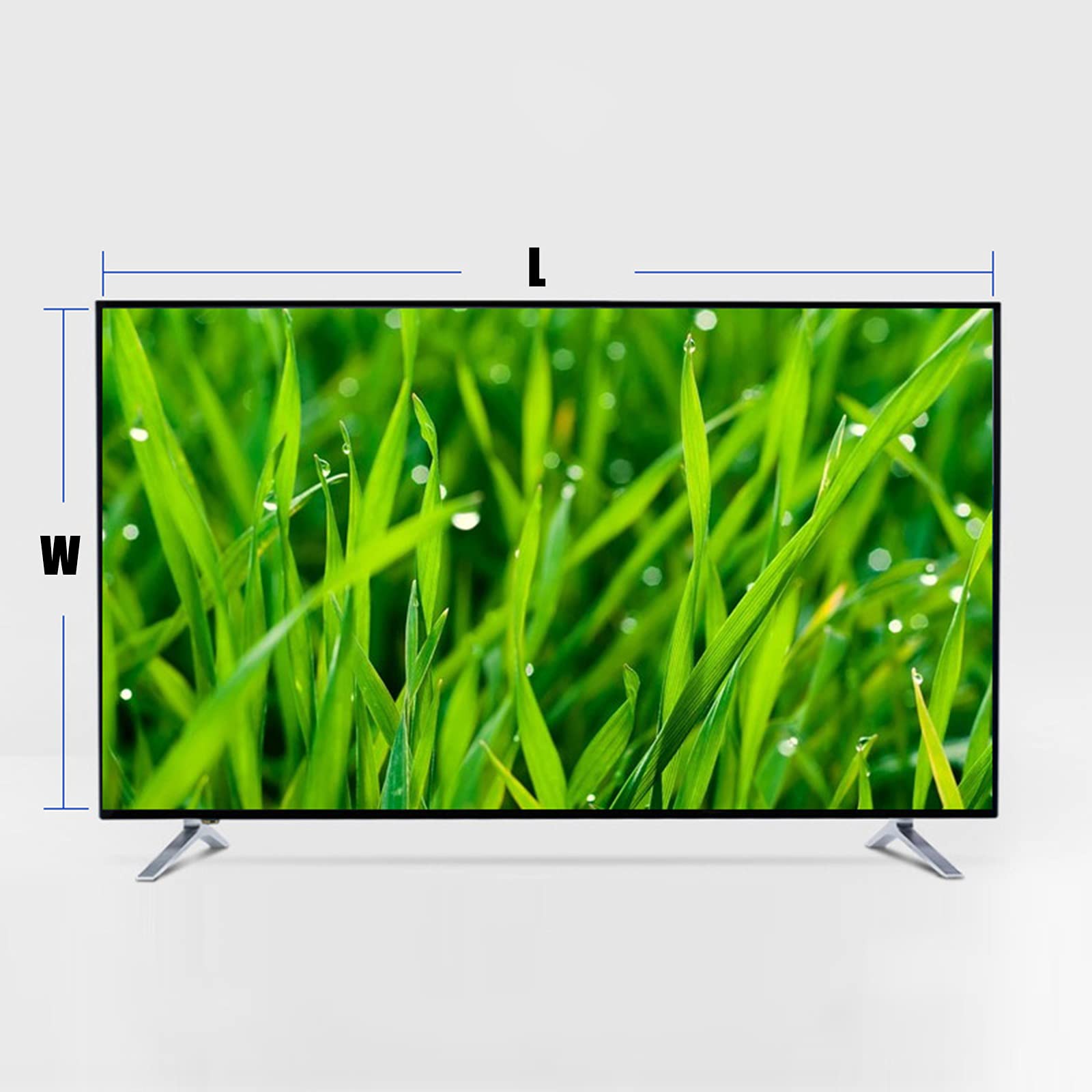 AIZYR Pellicola Salvaschermo Antiriflesso per TV - Filtro Anti-Luce Blu Pellicola Antiriflesso per La Protezione degli Occhi per Bambini, Studenti, Donne Incinte,40 inch 875 x 483