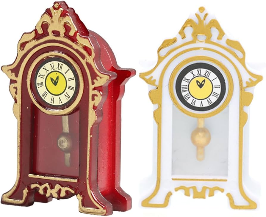 Amazon.co.jp: STAHAD 2個 ミニチュアホールクロック 小さなおじいさん
