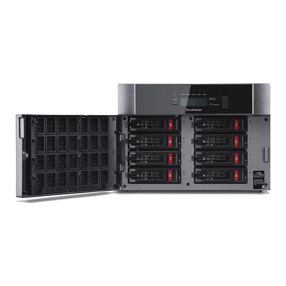 Amazon.co.jp: BUFFALO TeraStation TS5810DNシリーズ 8ベイ 32TB