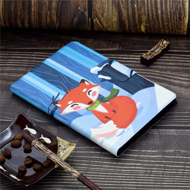 COMPAE - Tablet Case For Huaweis Mate Pad T8 2020 KOB2-L09/W09 Leather Cover For Huaweis MediaPad T3 10 9.6 Cartoon Stand AGS-L03/L09/W09 (HongHu T3 10 9.6)