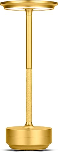 Lámparas de mesa inalámbricas, recargable con pilas, mini lámpara de noche USB de 4000 mAh, LED portátil para exteriores, lámparas de mesa de