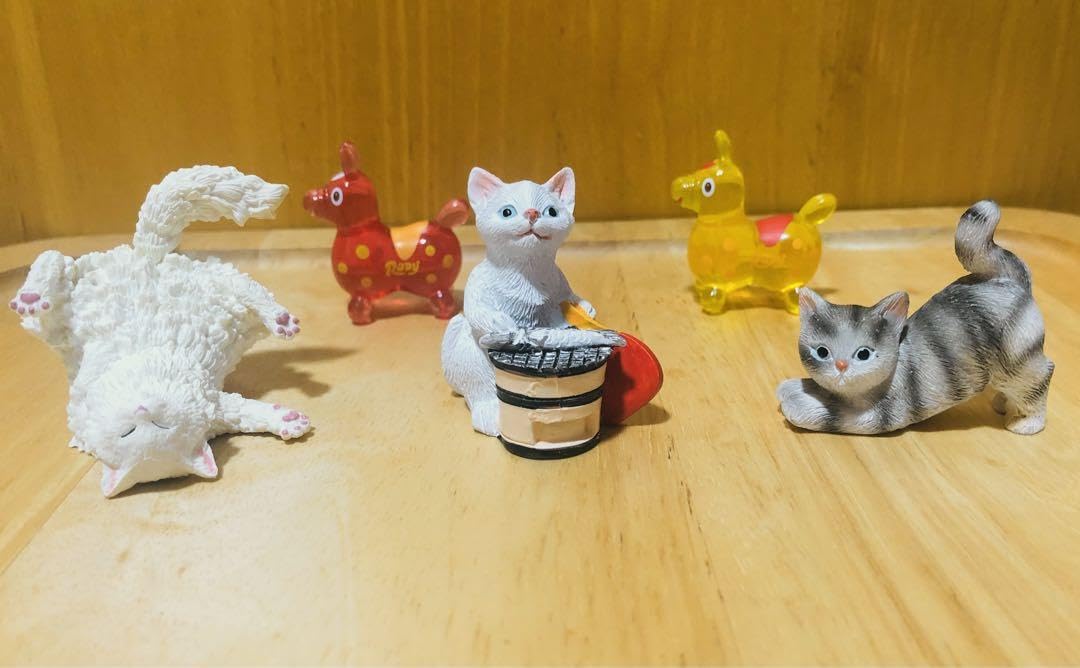 オーダーページ　レジン置物　ぐで猫 楽天市場】【送料無料】CN25 レジンアニマルキャット 3個セット 見ざる