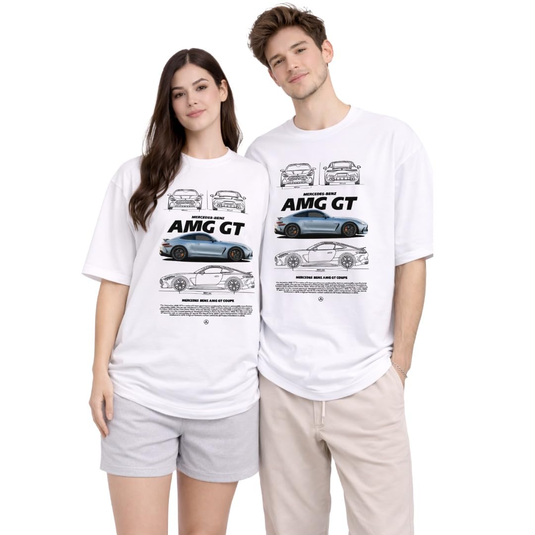 Cotton Cult TM Men’s Premium Sportscar Graphic Tee – German Engineering Inspired Streetwear – 100% Cotton Performance Car Enthusiast Shirt