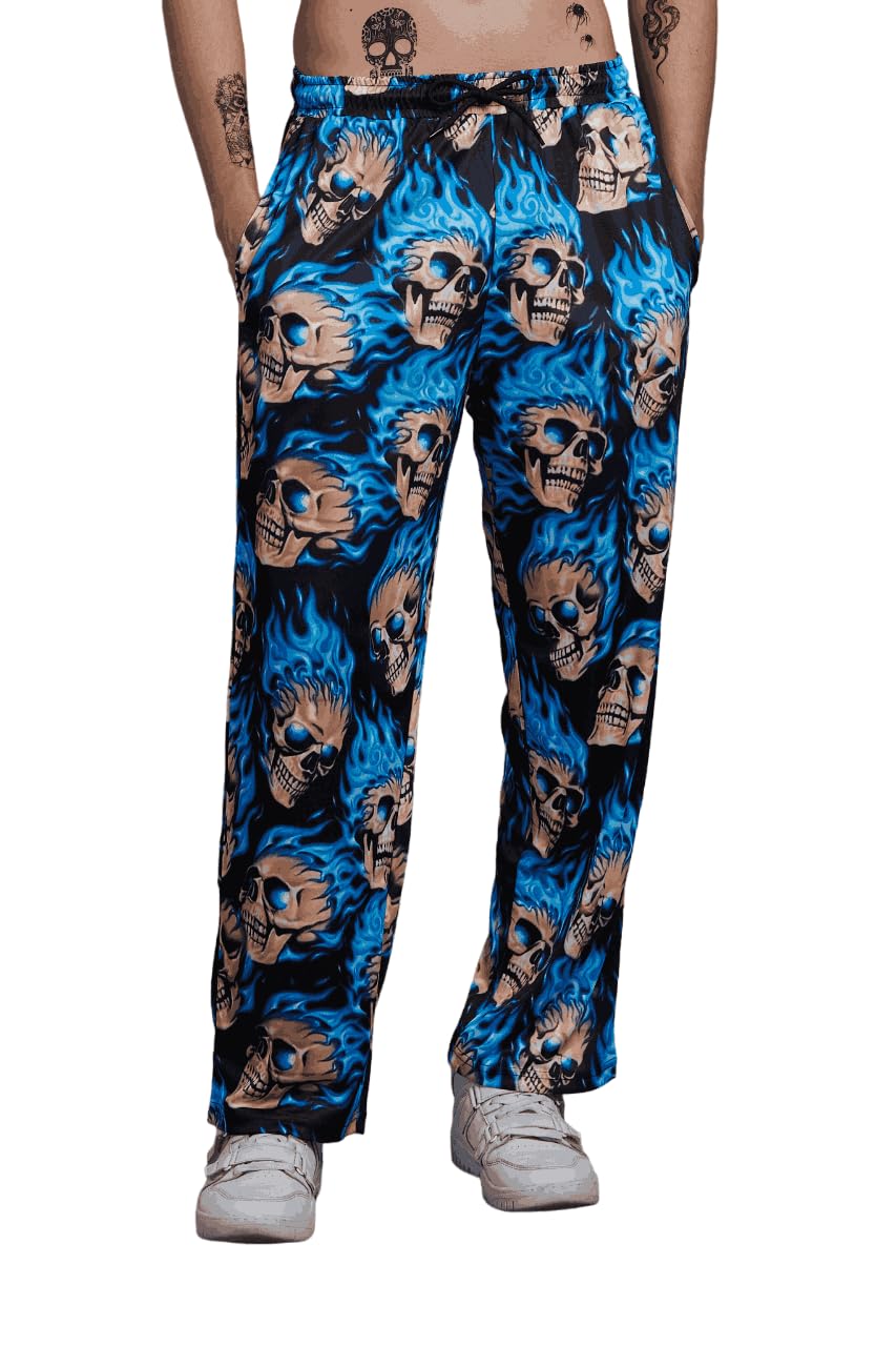 go devil Printed Joggers for Men|Men's Pajama Bottoms, Mens Cotton Pajama Pants|-picture-45