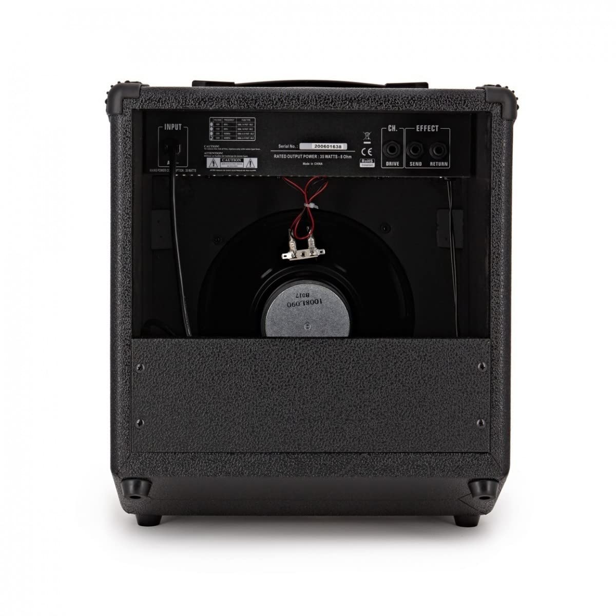 Gear4music Ampli guitare électrique avec effets - 35W