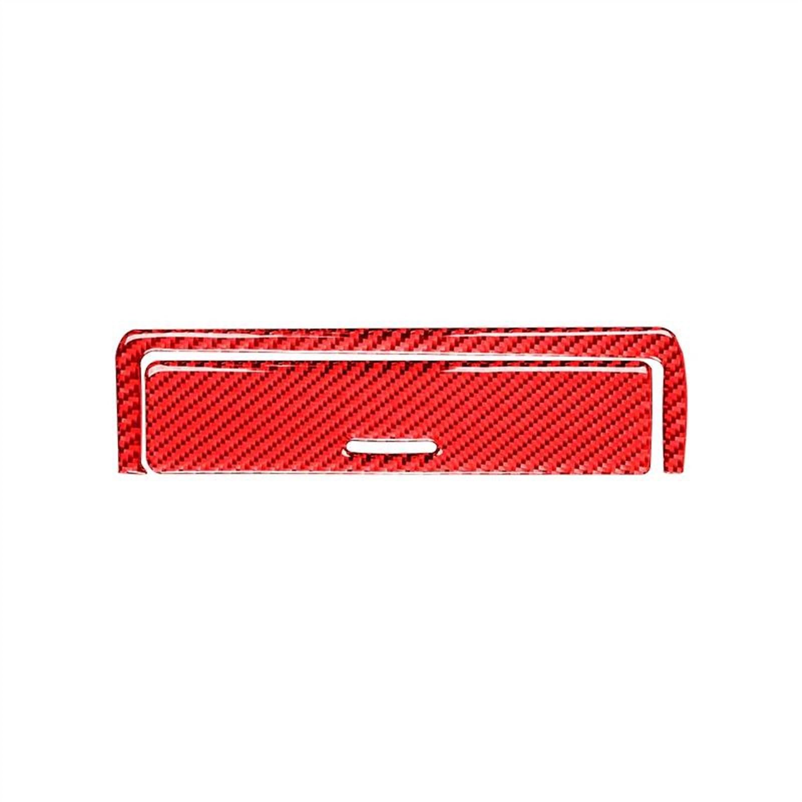 Piwine Rosso Car Interior Modification Transmission Shift Box Button Panel Trim Cover Stickers Accessory For 3 Series E46 1999-2004