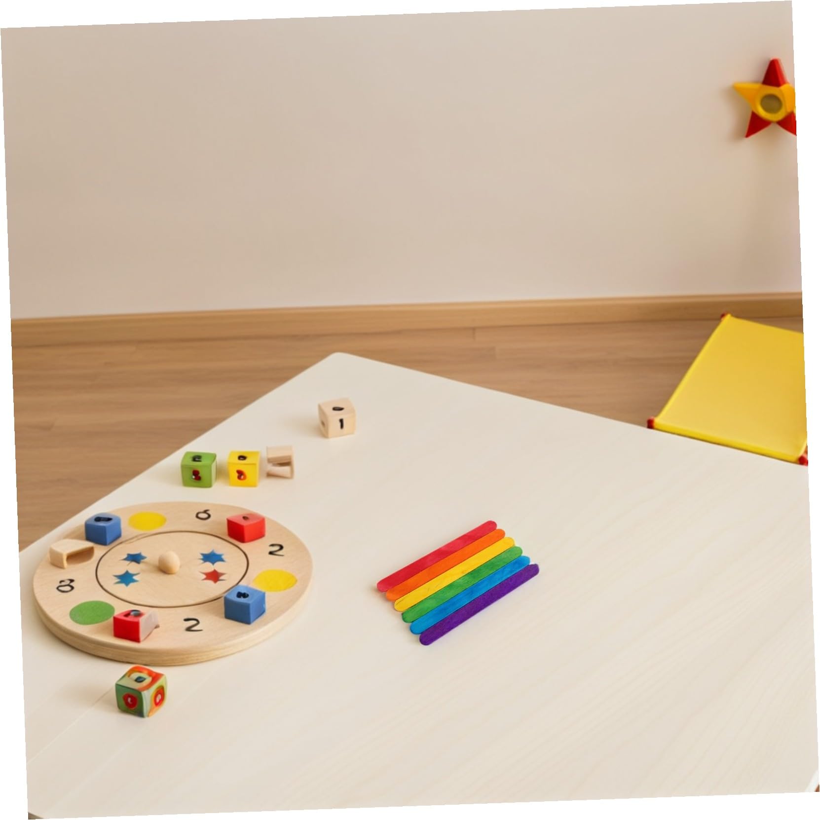 500 Palitos de Madera Jumbo para Manualidades y Proyectos de Ciencia Palitos de Helado de Colores para Niños y Jóvenes en Actividades Creativas
