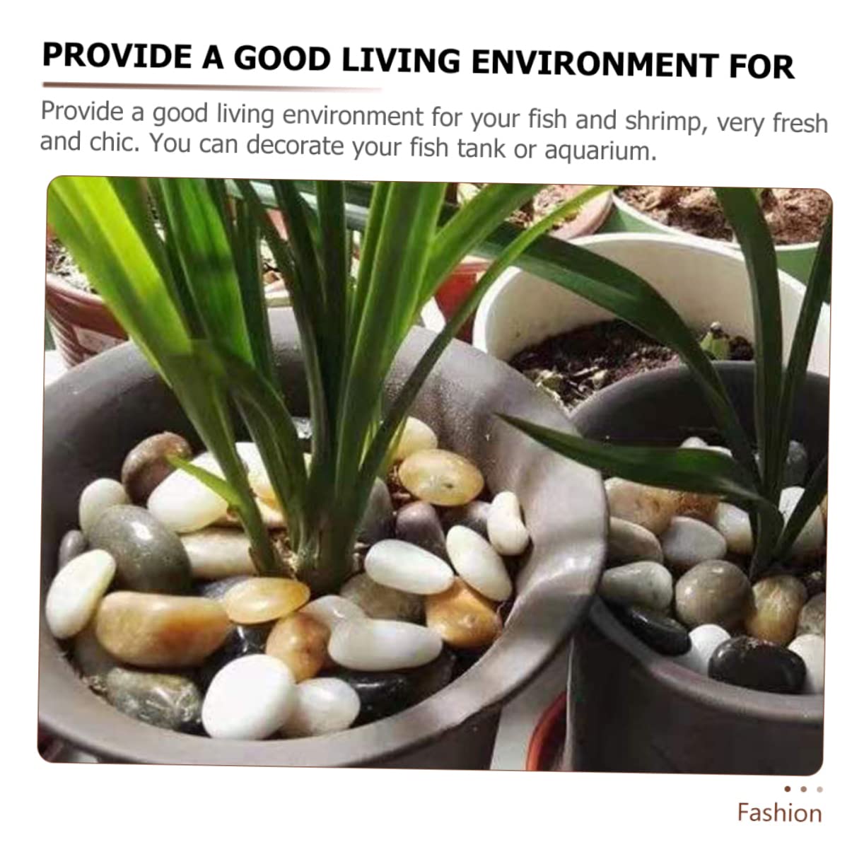 Kisangel 2bolsas Guijarros Naturales para Acuarios y Jardines De Piedras Decorativas Coloridas para Paisajismo y Plantas Suculentas para Crear Atractivos y Creativos