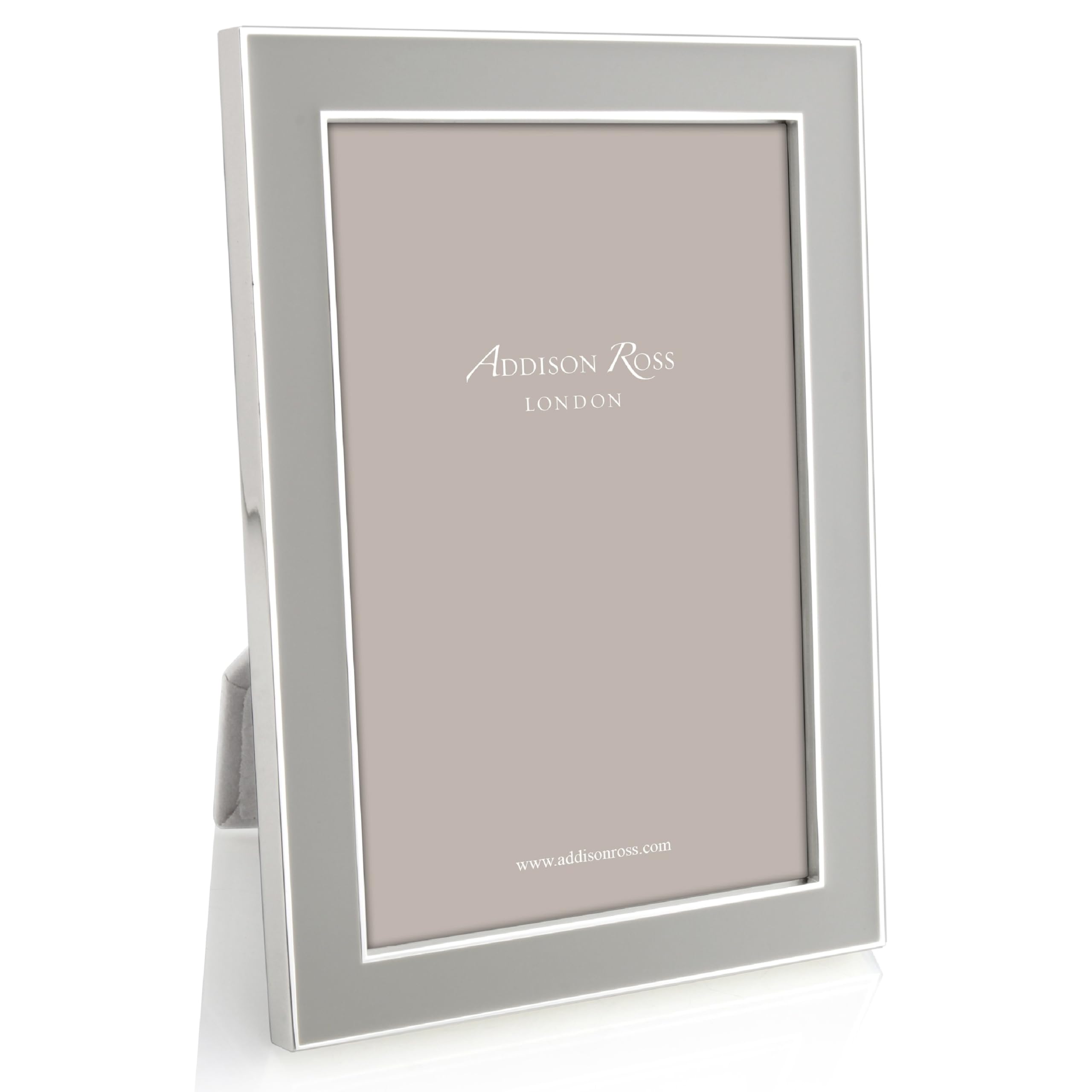 Addison Ross Ltd Uk Silver Chiffon Enamel & Frame