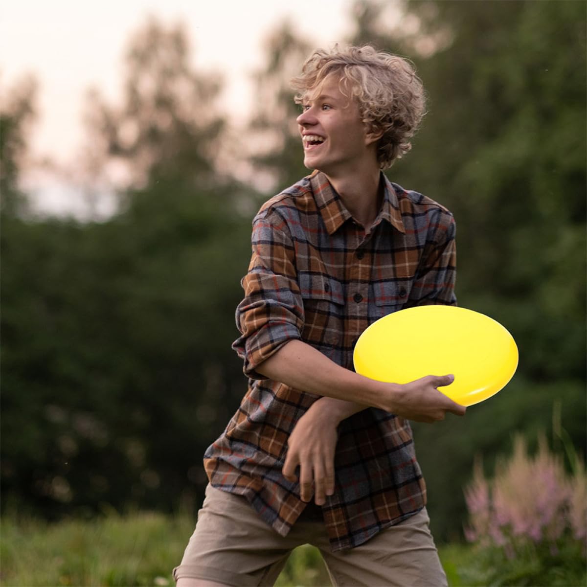 6 Stück Discgolf Starter mit Midrange Driver Putter aus Strapazierfähigem PE Material Leichtes Outdoor Golfset für Einsteiger und Freizeitspieler