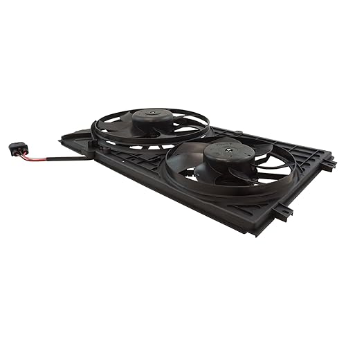 Vista 788 de TRQ Conjunto de ventilador de refrigeración dual compatible con Infiniti EX35 2009 FX35 FX50 2007-2008 G35 2008-2013 G37 2012-2013 M35h 2014-2015