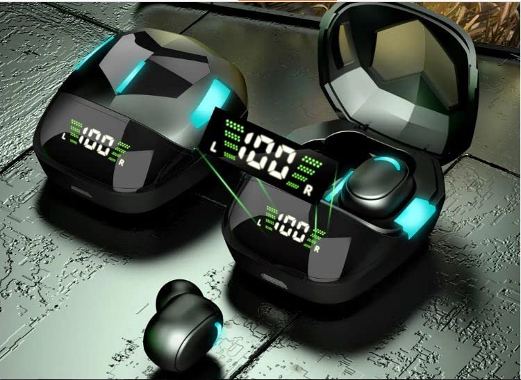 Image of ATEVON Wireless Bluetooth 5.1 Headset G7S Game TWS Real Earphone Radio Competition Low Delay in-Ear Driver Headphones Earbuds