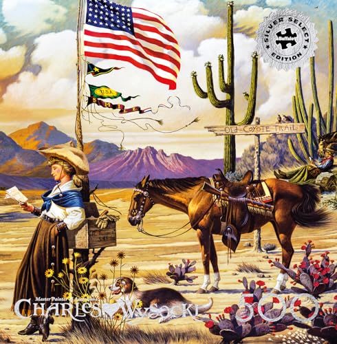 Buffalo Games - Charles Wysocki Love Letter - Rompecabezas de 500 Piezas para Adultos | Silver Select, Acabado Metalizado, Tamaño Terminado 21.25 x 15 pulgadas, Incluye Póster, Cartón Reciclado, Caja para Regalo, Arte para Enmarcar miniatura 2