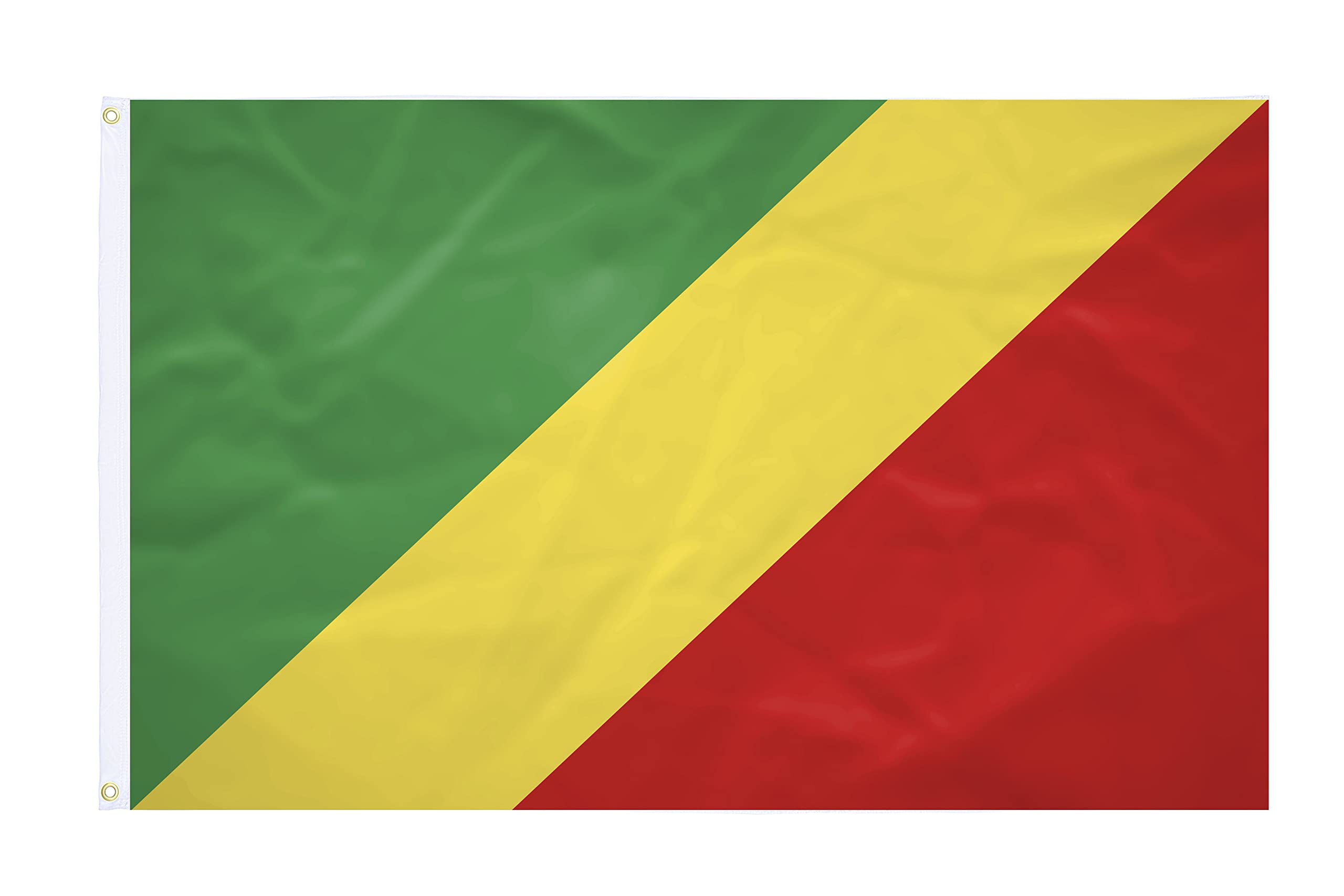 Drapeau République Démocratique Du Congo Brazzaville Drapeau Congolais Débardeur E