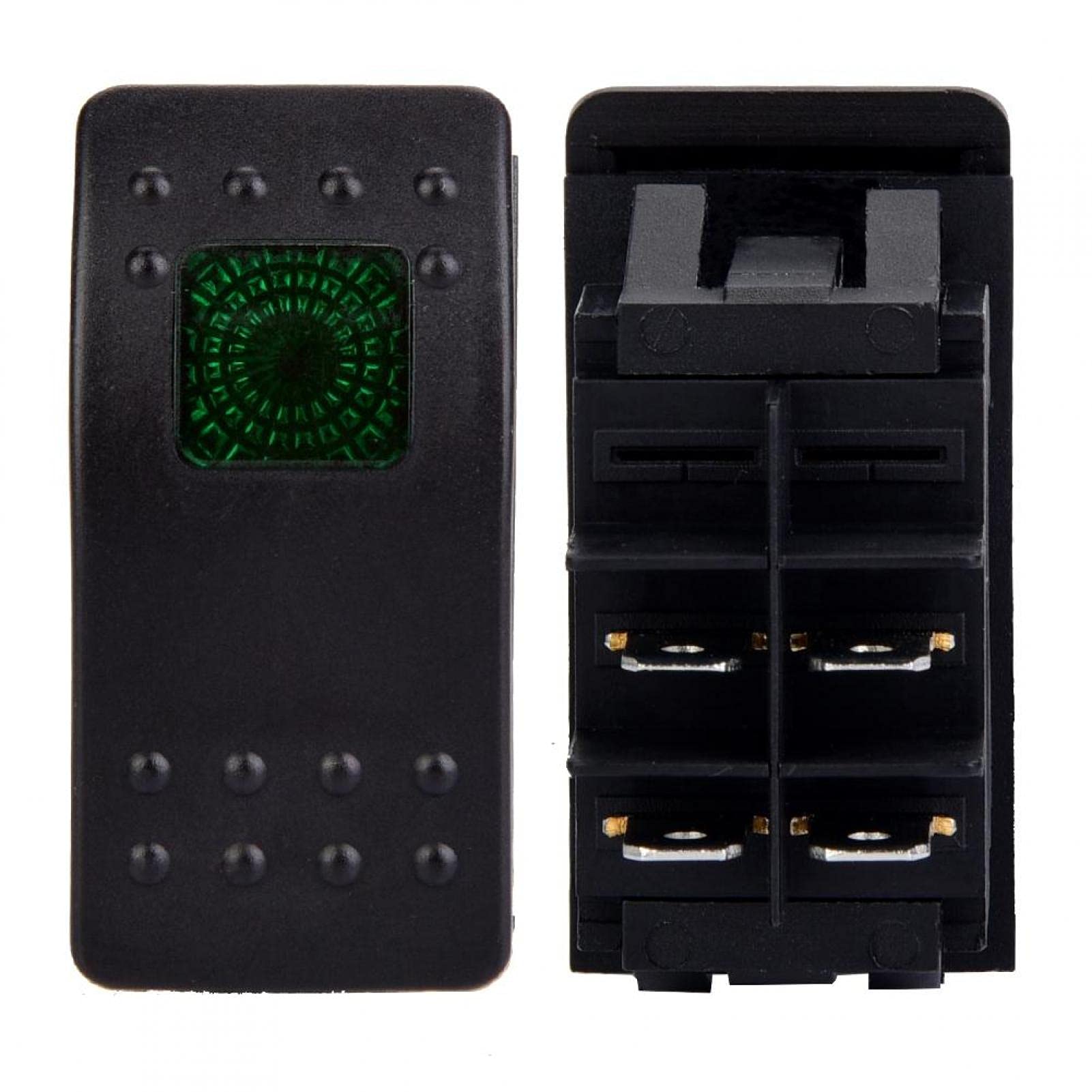 Boot tuimelschakelaar, 5 stuks DC 12V 4-pins
