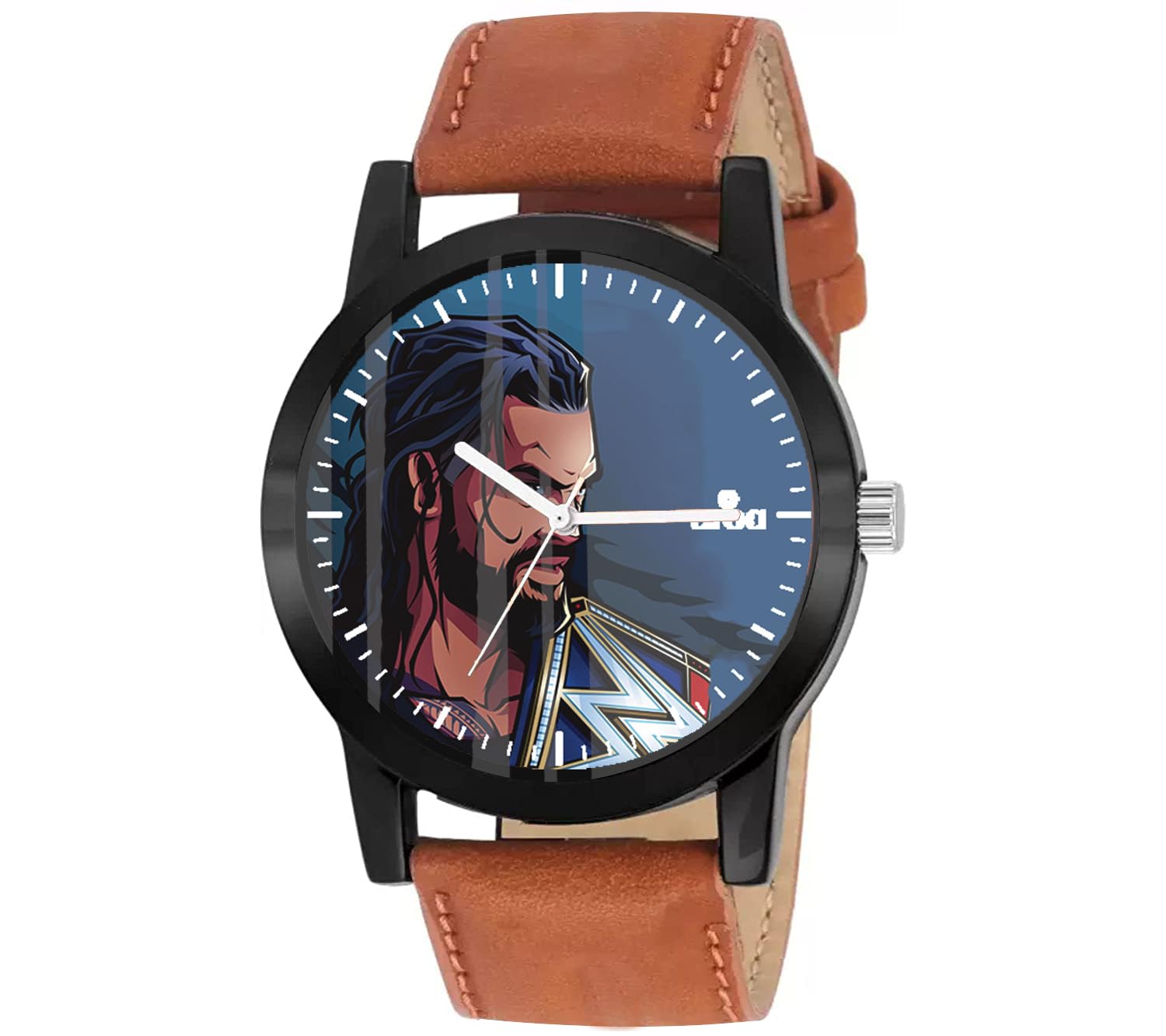 AROA Watch New Watch for Stylish Roman Reigns Clipart Model : 805 Black Metal Type Analog Black Strap Watch Blue Dial for Men Stylish Watch for Boys (B0C951ZY9C) Amazon Price History, Amazon Price Tracker