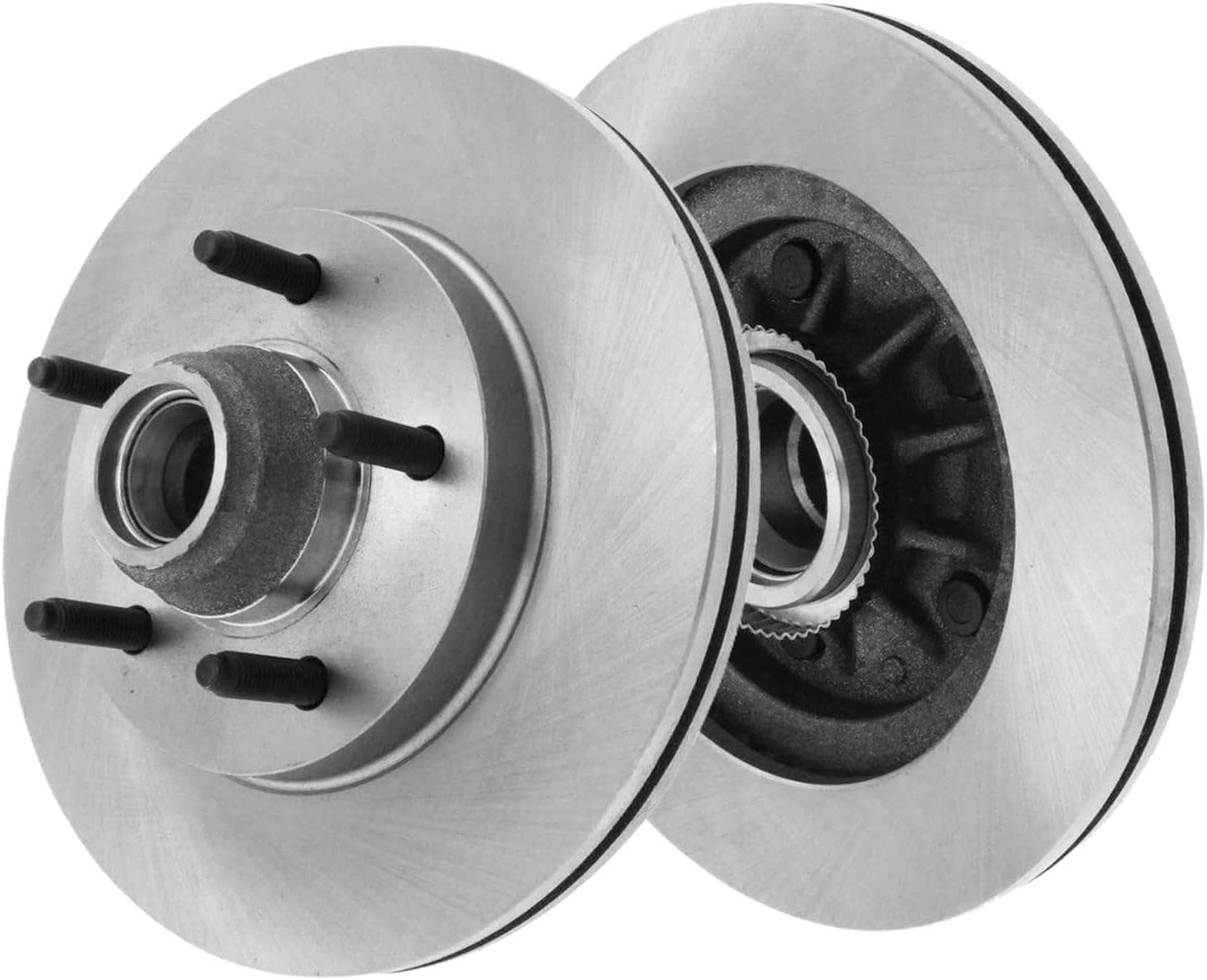 Detroit Axle - 2WD Front Rear Brake Rotors for Ford F-150 2000-2003, Lincoln Blackwood 2002, Disc Brake Rotors Replacement Brakes